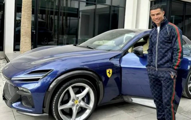 Ronaldo 800 minlik avtomobil aldı  - Foto