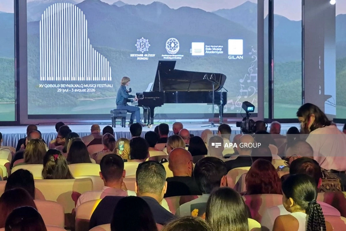 XV Qəbələ Beynəlxalq Musiqi Festivalı çərçivəsində kamera musiqisi axşamı keçirilib - FOTO