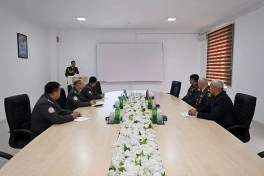 Özbəkistan Silahlı Qüvvələrinin nümayəndə heyəti Azərbaycana gəlib