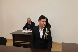Kəmaləddin Heydərov Qax şəhərində vətəndaşları qəbul edib