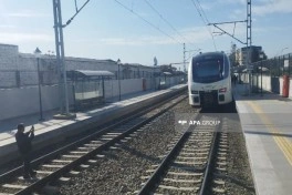 Dərnəgül dəmir yolu dayanacağı sərnişinlərin istifadəsinə verilib