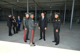 Prezident İlham Əliyev Hərbi Dəniz Qüvvələrində olub - FOTO