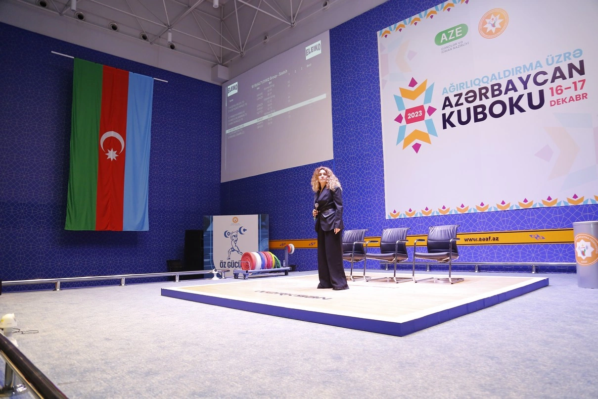 Ağırlıqqaldırma üzrə Azərbaycan Kubokunun təntənəli açılış mərasimi keçirilib  - Fotolar