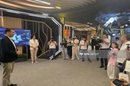 Azərbaycan media nümayəndələri Özbəkistanın "IT Park Uzbekistan" mərkəzində olublar - FOTO