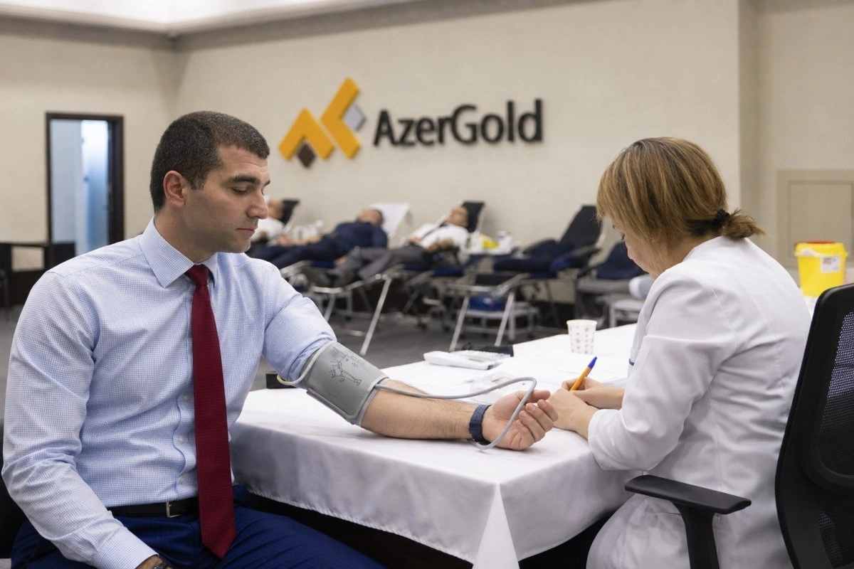 “AzerGold”da ənənəvi qanvermə aksiyası keçirilib