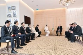 Prezident İlham Əliyev Pakistanın Pəncab əyalətinin Baş nazirini qəbul edib - YENİLƏNİB