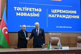 Rusiya Baş prokuroru Azərbaycan Prokurorluğunun yubiley medalı ilə təltif edilib
