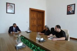 Mürsəl İbrahimov Şəmkirdə vətəndaşları qəbul edib