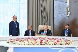 Çolpon-Ata şəhərində Azərbaycan və Mərkəzi Asiya ölkələrinin Dövlət Başçılarının qeyri-rəsmi görüşü keçirilib - YENİLƏNİB-1 - FOTO