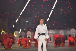 Məktəblilərin Respublika İdman Olimpiadasının açılış mərasimi keçirilib - FOTO