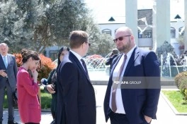 Azərbaycan-Rusiya Hökumətlərarası Dövlət Komissiyasının iclasının iştirakçıları Ağalı kəndi ilə tanış olublar - FOTO