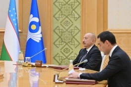 Prezident İlham Əliyev MDB Dövlət Başçıları Şurasının məhdud tərkibdə iclasında iştirak edib - YENİLƏNİB-2 - FOTO
