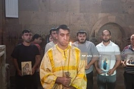 Alban-Udi dini icmasının nümayəndələri Gəncəsər Monastır Kompleksini ziyarət edib - FOTO - YENİLƏNİB