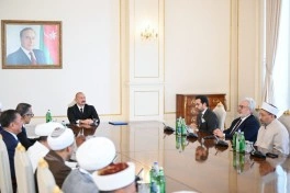 Prezident İlham Əliyev Bakıda keçirilən beynəlxalq konfransların iştirakçılarını qəbul edib - YENİLƏNİB
