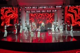 XV Qəbələ Beynəlxalq Musiqi Festivalı çərçivəsində Moldova musiqisi və rəqsləri təqdim olunub - FOTO