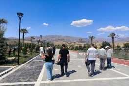 Azərbaycan jurnalistləri "Sea Breeze Uzbekistan” turizm layihəsi ilə tanış olublar - FOTO