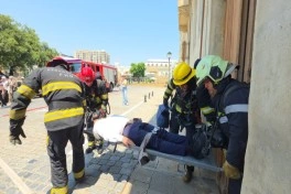FHN  “İçərişəhər” Dövlət Tarix-Memarlıq Qoruğu İdarəsi ilə birgə təlim keçirib - FOTO - VİDEO