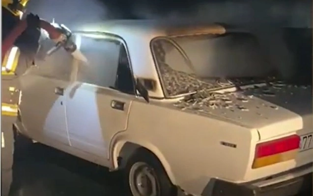 Bakıda “07” yandı  - Video