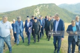 Seyyid Yəhya Bakuviyə həsr olunmuş konfransın iştirakçıları Şuşa şəhəri ilə tanış olublar - FOTO