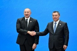 Prezident İlham Əliyev “ŞƏT plyus” formatında görüşdə çıxış edib - FOTO - VİDEO - YENİLƏNİB-2