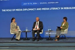 IV Şuşa Qlobal Media Forumunda media diplomatiyasının rolu müzakirə olunub - FOTO