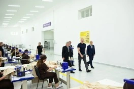 Xocalı şəhərində “Qarabağ Tekstil Evi” MMC istifadəyə verilib - FOTO