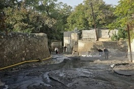 Ordubadda güclü yağışın fəsadları aradan qaldırılır - FOTO - YENİLƏNİB-1