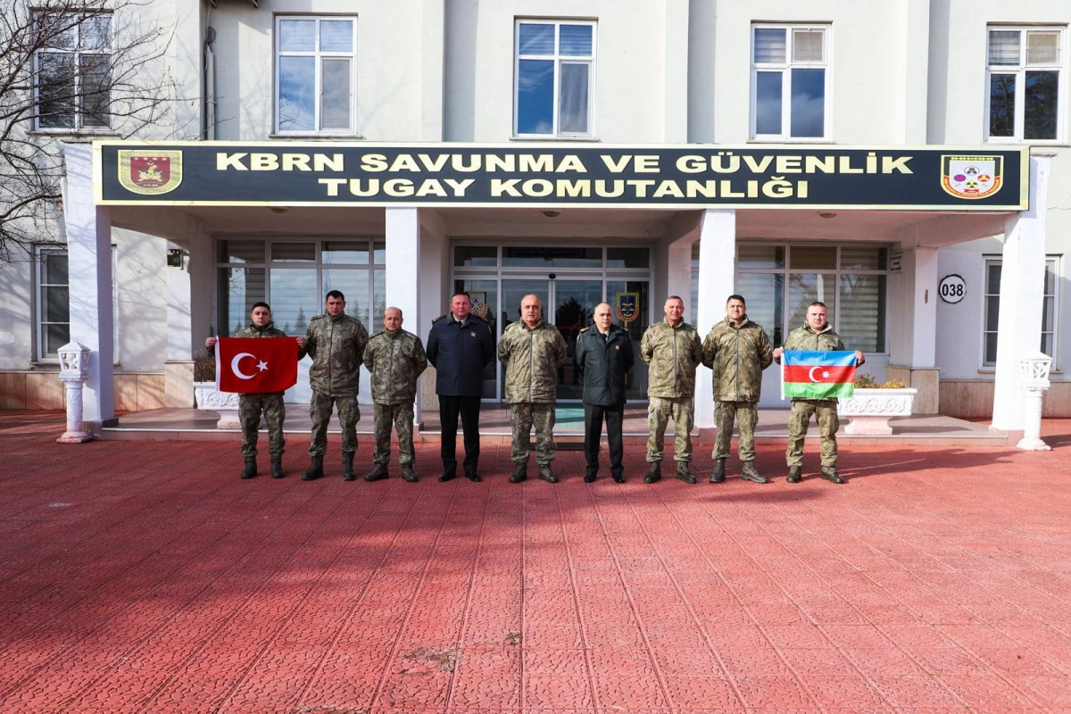 Azərbaycan hərbçiləri Türkiyənin KBRN Müdafiə və Təhlükəsizlik Briqada Komandanlığında olub