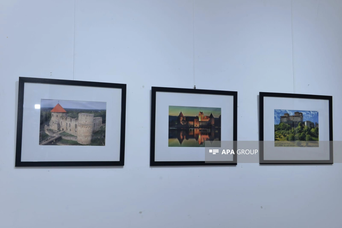 “Avropa Qəsrləri” adlı fotosərginin açılışı olub - FOTO