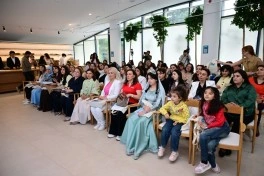 Leyla Əliyeva və Alona Əliyeva Xeyirxahlıq Festivalında iştirak ediblər