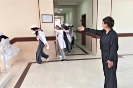FHN Naxçıvan Tibb Kollecində fövqəladə hallarda davranış qaydaları barədə tədbir keçirib