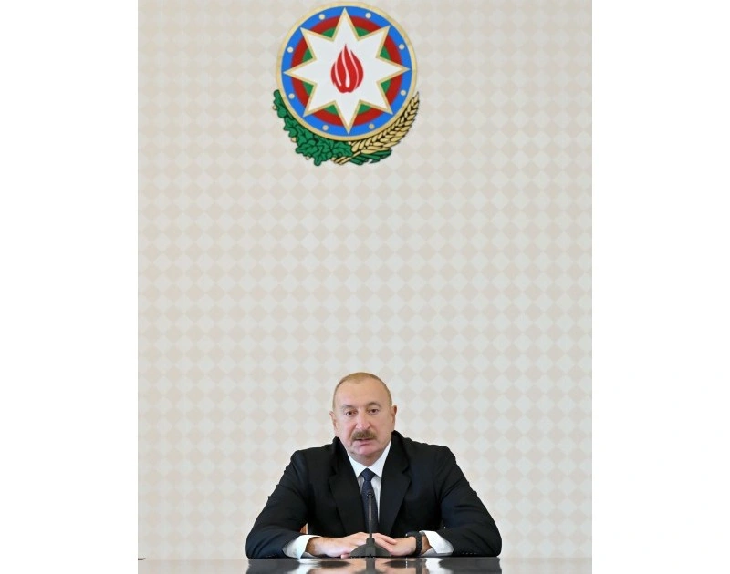 Prezident İlham Əliyev TDT-yə üzv ölkələrin təhlükəsizlik üzrə rəhbər şəxslərini qəbul edib