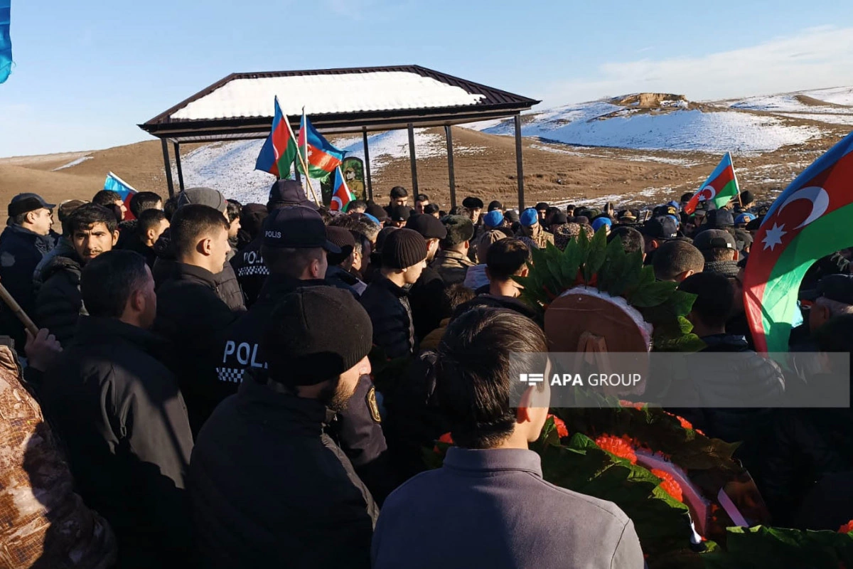 Şəhid Hacıəli Qasımov dəfn olunub - YENİLƏNİB-3