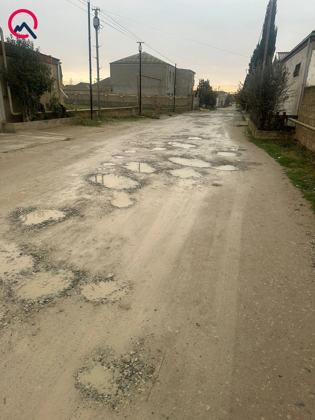 Şəhidin adını daşıyan küçə niyə bu vəziyyətdədir?  - Fotolar