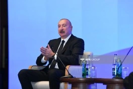 Prezident İlham Əliyev II Azərbaycan Beynəlxalq İnvestisiya Forumu çərçivəsində keçirilən tədbirdə iştirak edib - VİDEO - YENİLƏNİB-1
