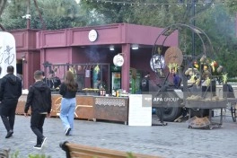 Bakı Bulvarında Zeytun Festivalının son günüdür  - FOTOLENT