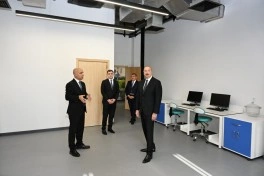 Prezident İlham Əliyev “SABAH.city” innovasiya şəhərciyinin birinci mərhələsinin açılışında iştirak edib - FOTO