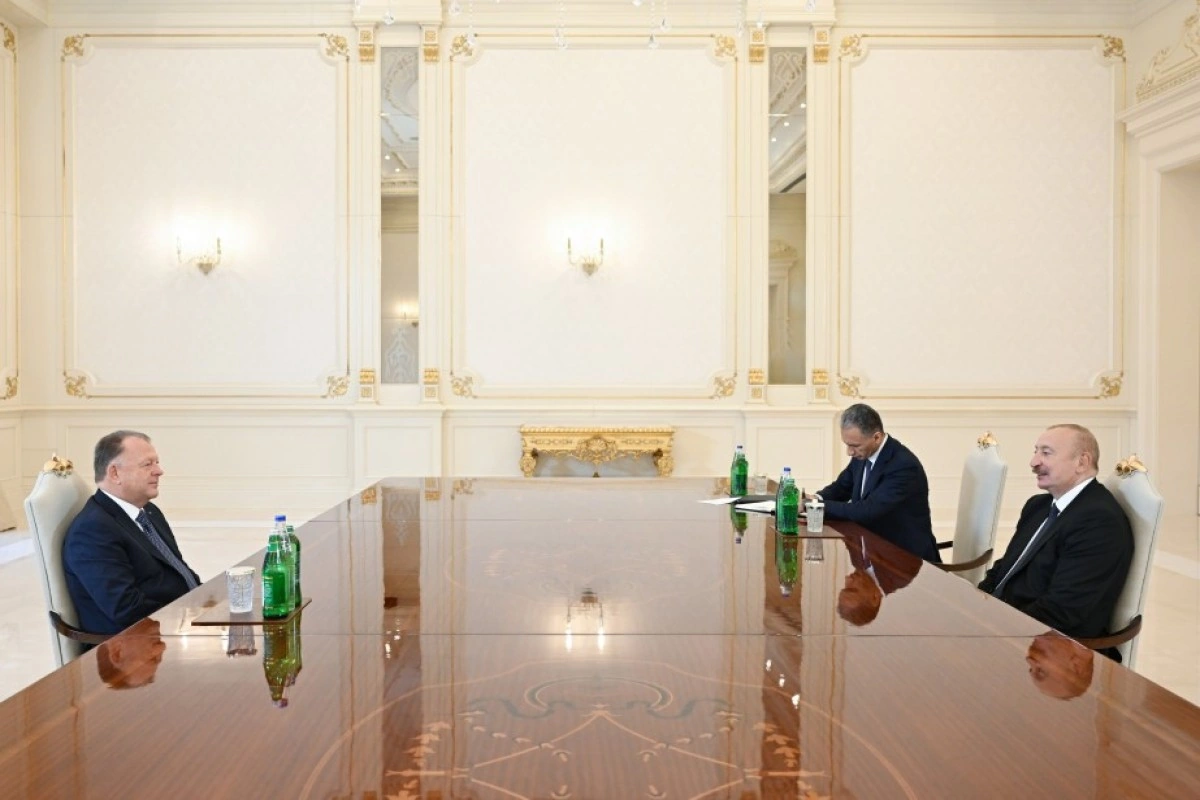 Prezident İlham Əliyev Beynəlxalq Cüdo Federasiyasının prezidentini qəbul edib - FOTO