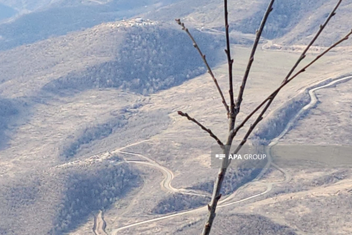 Azərbaycan sərhədçilərinin şərti sərhəddə darmadağın etdiyi erməni postu - FOTO - VİDEO
