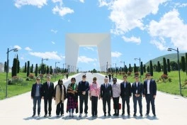 Keniya Ali Məhkəməsinin nümayəndə heyəti Qarabağa səfər edib - FOTO