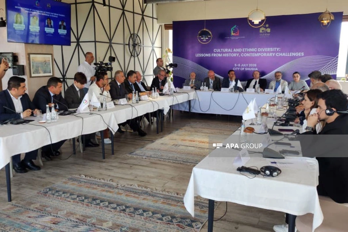 Şuşada etnik və mədəni müxtəlifliklə bağlı müzakirə keçirilib
