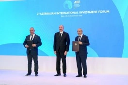 İkinci Azərbaycan Beynəlxalq İnvestisiya Forumu çərçivəsində imzalanmış sənədlər mübadilə edilib - YENİLƏNİB