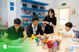 Rabitəbank və “İnnovasiyalar Mərkəzi” şəhid övladları üçün “Zəfərin gələcəyi” layihəsini həyata keçirib - FOTO