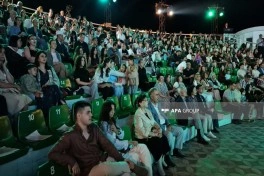 XV Qəbələ Beynəlxalq Musiqi Festivalı çərçivəsində Moldova musiqisi və rəqsləri təqdim olunub - FOTO