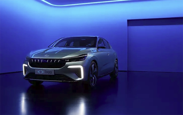 “Togg”un yeni sedan modeli  - Video