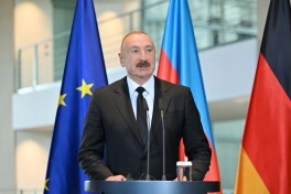 Prezident İlham Əliyev və Federal Kansler Fridrix Merts mətbuata bəyanatlarla çıxış ediblər - YENİLƏNİB2