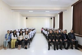 FHN Naxçıvan Tibb Kollecində fövqəladə hallarda davranış qaydaları barədə tədbir keçirib