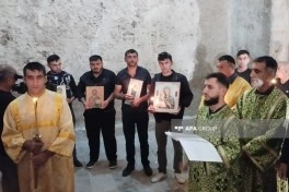Alban-Udi dini icmasının nümayəndələri Xudavəng monastır kompleksini ziyarət ediblər - FOTO - YENİLƏNİB