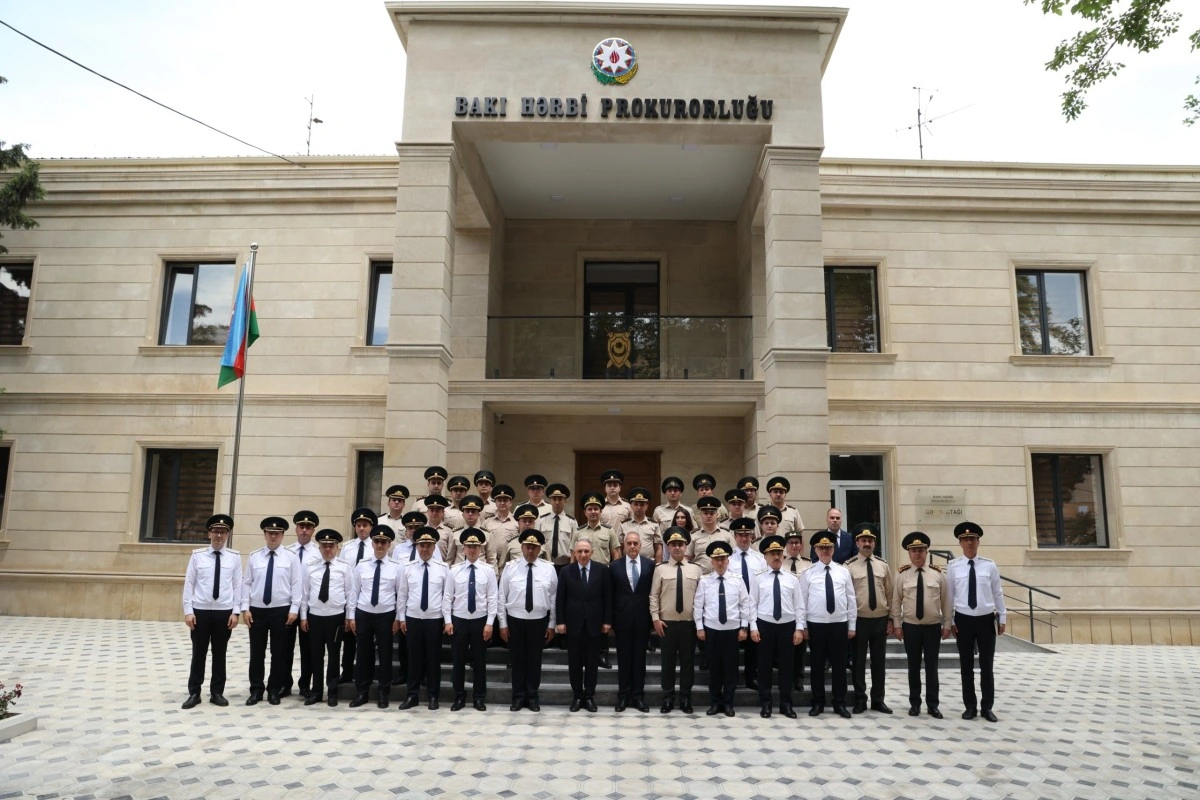 Bakı Hərbi Prokurorluğunun inzibati binasının açılışı olub