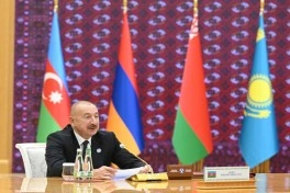 Prezident İlham Əliyev MDB Dövlət Başçıları Şurasının məhdud tərkibdə iclasında iştirak edib - YENİLƏNİB-2 - FOTO